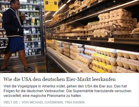 USA-Eierrmarkt
